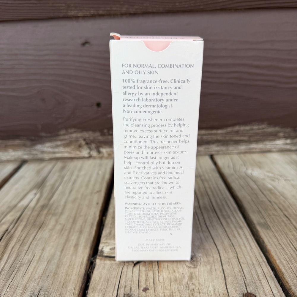 Mary Kay Purifying Freshener Formula 2 Women 6.5 oz Blue Toner NIB Discontinued - Picture 3 of 4